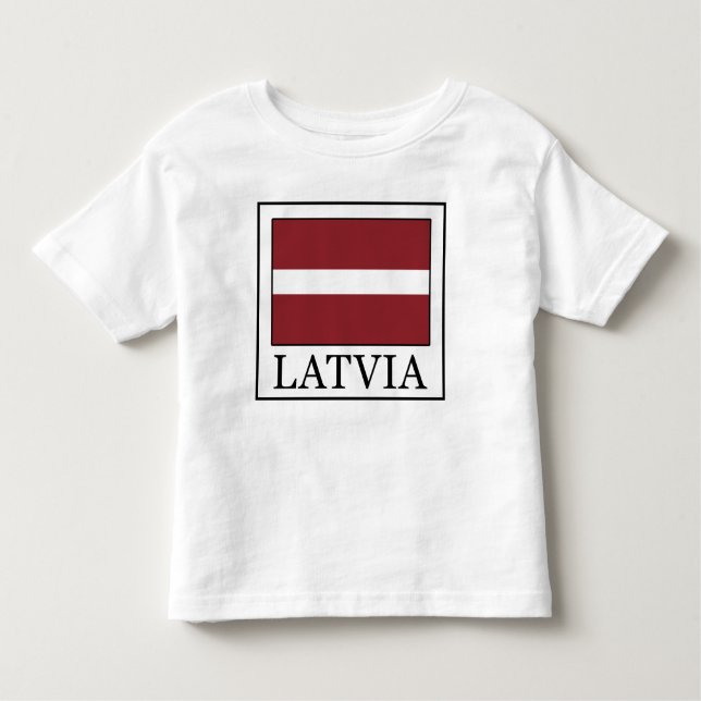 Latvia Toddler T-Shirt (Front)