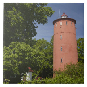Latvia, Western Latvia, Kurzeme Region, Cape Ceramic Tile