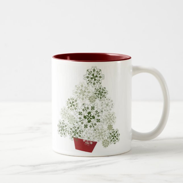 Latvian Christmas tree mug (Right)