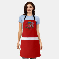 Latvian flag-coat arms