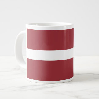 Latvian Flag Large Coffee Mug