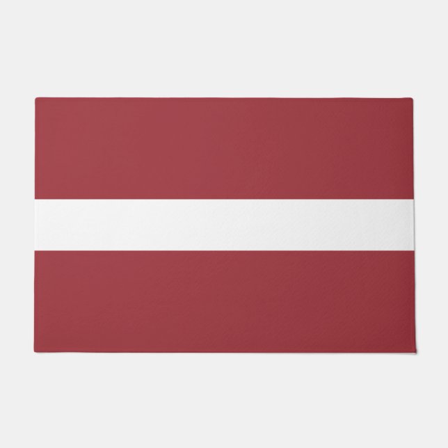 Latvian Flag (Latvia) Doormat (Front)