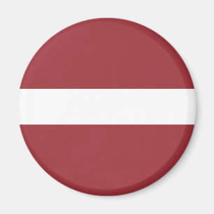 Latvian Flag (Latvia) Magnet