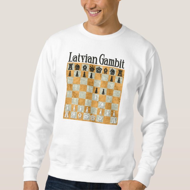 Latvian Gambit Sweatshirt (Front)