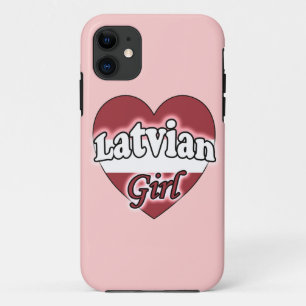 Latvian Girl iPhone 11 Case