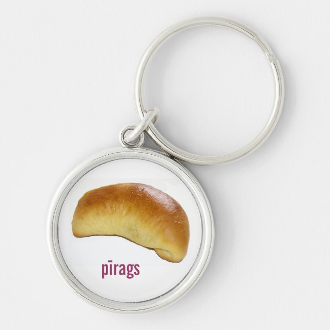 Latvian key ring with pirags (Front)