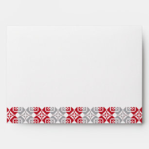 Latvian Morning SUN geometric pattern III Envelope