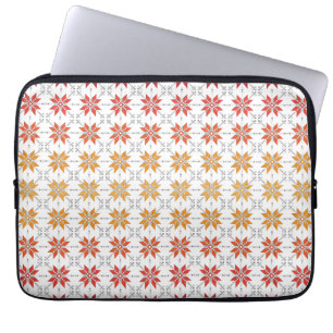 Latvian Morning SUN geometric pattern IV Laptop Sleeve