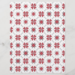 Latvian Morning SUN geometric pattern V