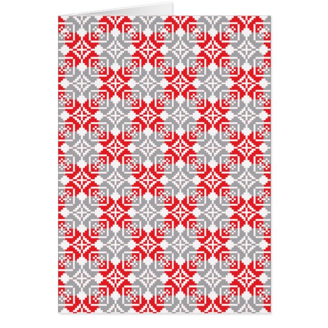 Latvian Morning SUN geometric pattern VI (Front)