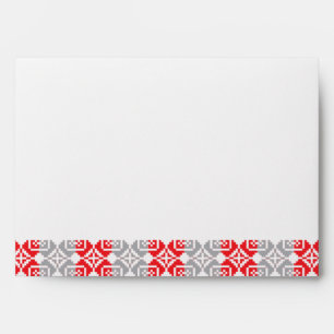 Latvian Morning SUN geometric pattern VI Envelopes