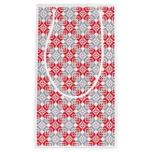 Latvian Morning SUN geometric pattern VI Small Gift Bag