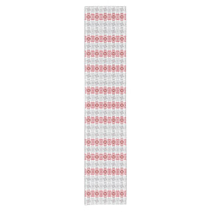 Latvian Morning SUN geometric pattern VIII Short Table Runner