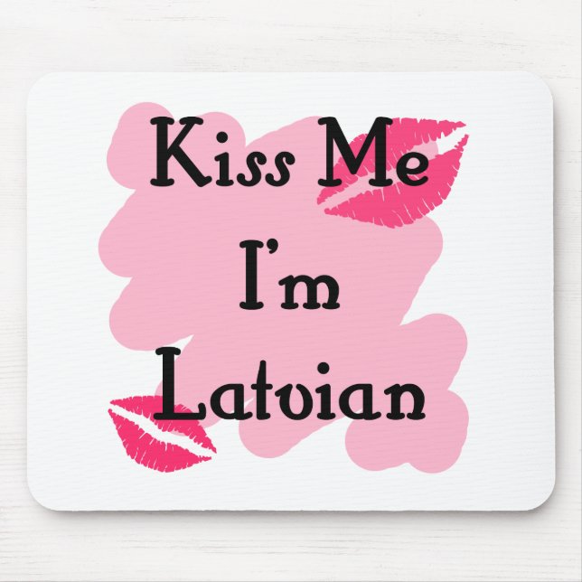 Latvian Mouse Pad (Front)