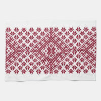 Latvian traditional continuous pattern cloth