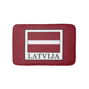 Latvija Bath Mat