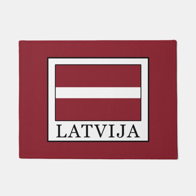 Latvija Doormat (Front)