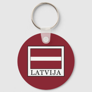 Latvija Key Ring