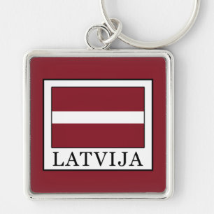 Latvija Key Ring