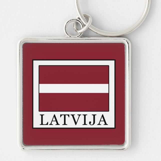 Latvija Key Ring (Front)