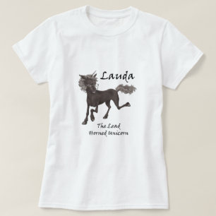 Lauda The Lead-Horned Unicorn Tee-Shirt T-Shirt
