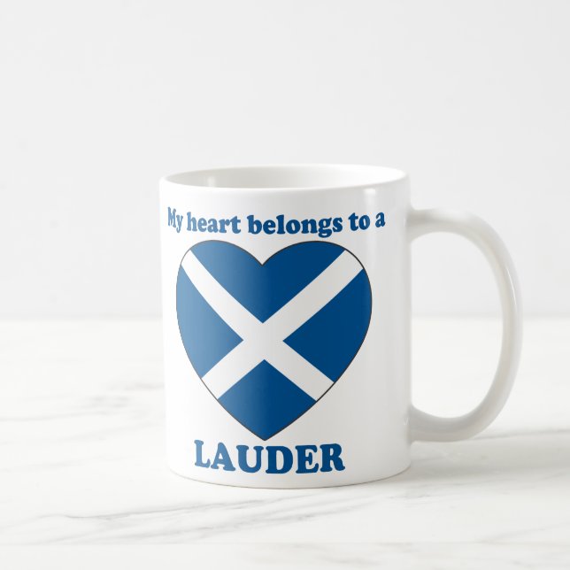 Lauder Coffee Mug (Right)