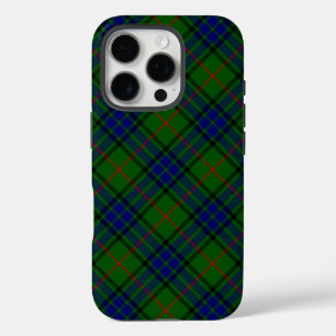 Lauder tartan blue green plaid iPhone 16 pro case