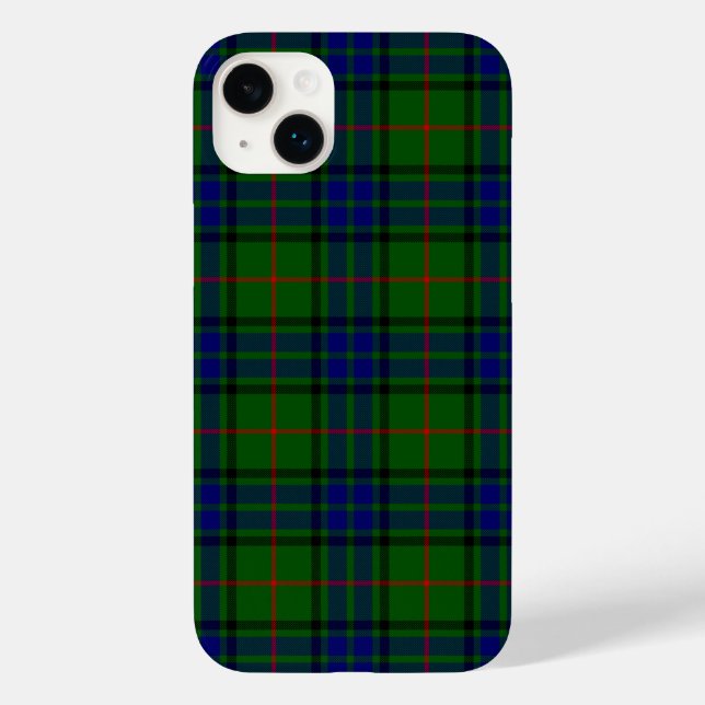 Lauder tartan blue green plaid Case-Mate iPhone case (Back)