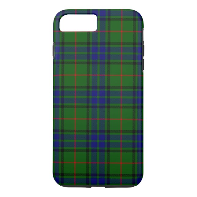 Lauder tartan blue green plaid Case-Mate iPhone case (Back)