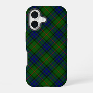 Lauder tartan blue green plaid iPhone 16 case