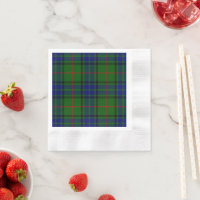 Lauder tartan blue green plaid