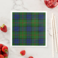 Lauder tartan blue green plaid