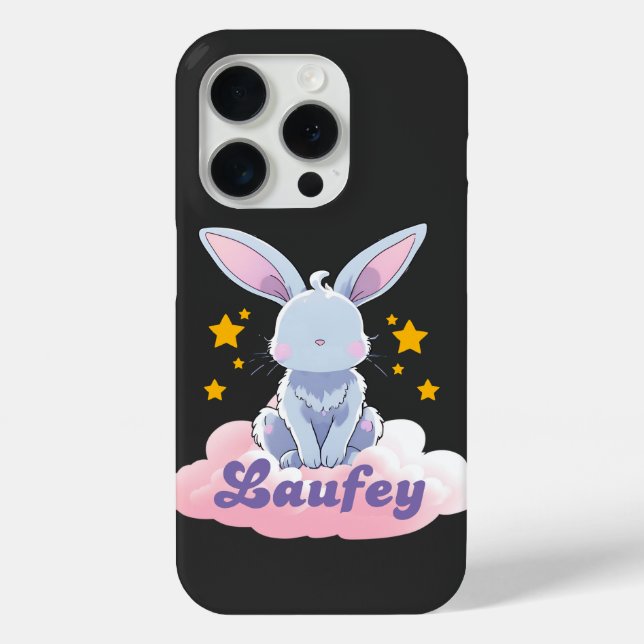 "Laufey Bunny on a Cloud with Stars - Cute Design" Case-Mate iPhone Case (Back)