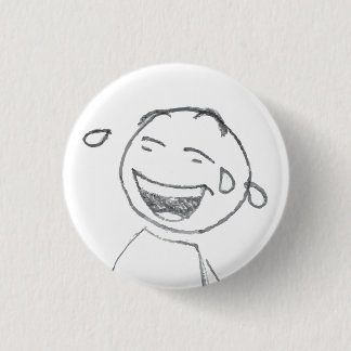 Laugh 3 Cm Round Badge