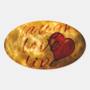 laugh-417268_1920 laugh love live moon silhouette oval sticker