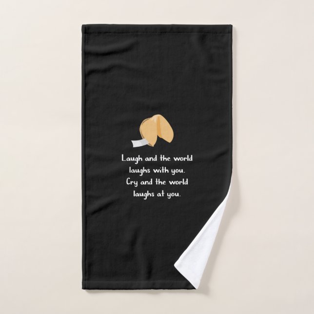 Laugh and Cry Hand Towel (Hand Towel)