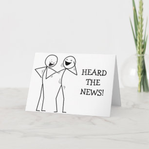 "LAUGH AT HEARING THE NEWS THAT YOU ARE **40** CARD