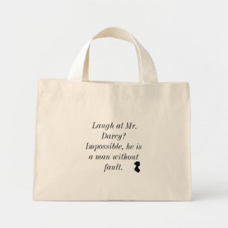 Laugh at Mr. Darcy Mini Tote Bag