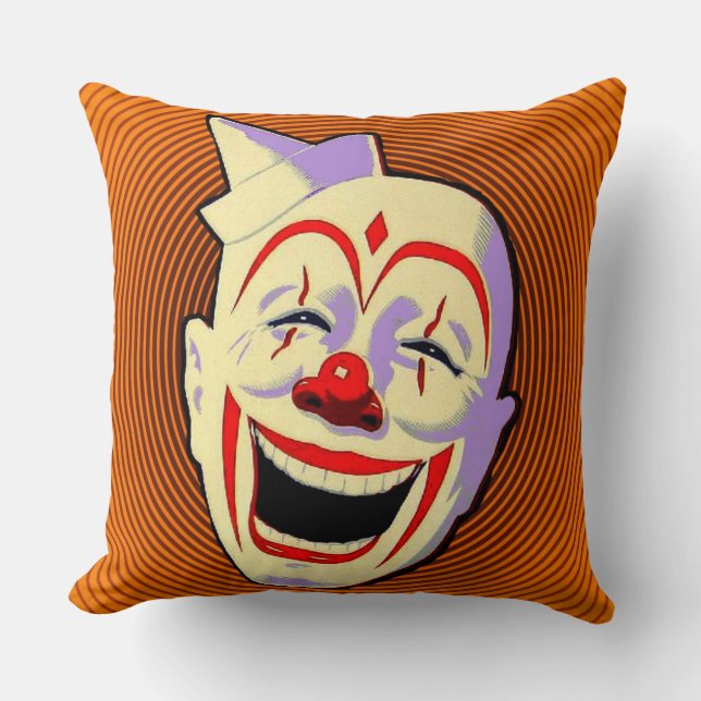 Laugh Clown Laugh Cushion (Front)