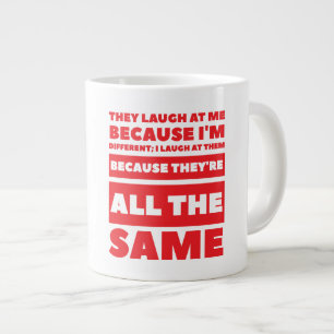 Laugh Jumbo Mug