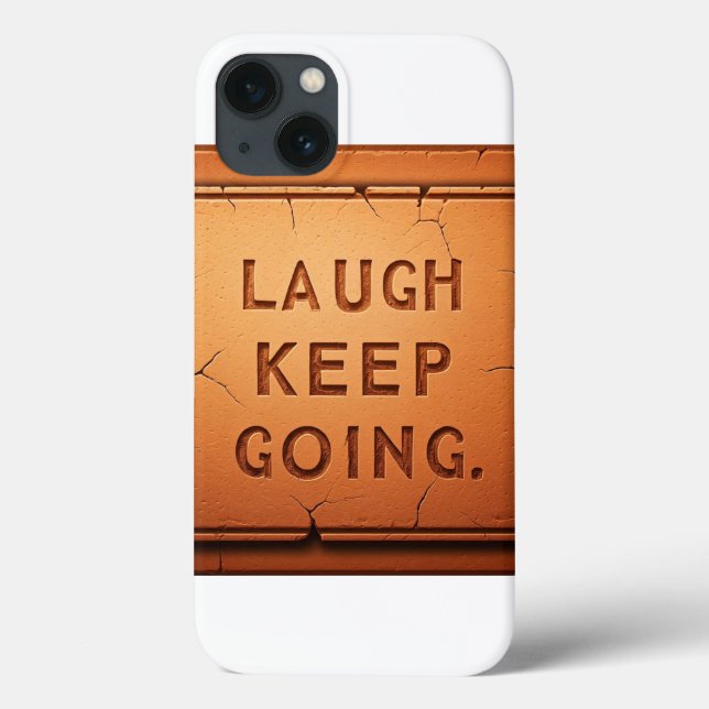 Laugh Keep Going  Case-Mate iPhone Case (Back)