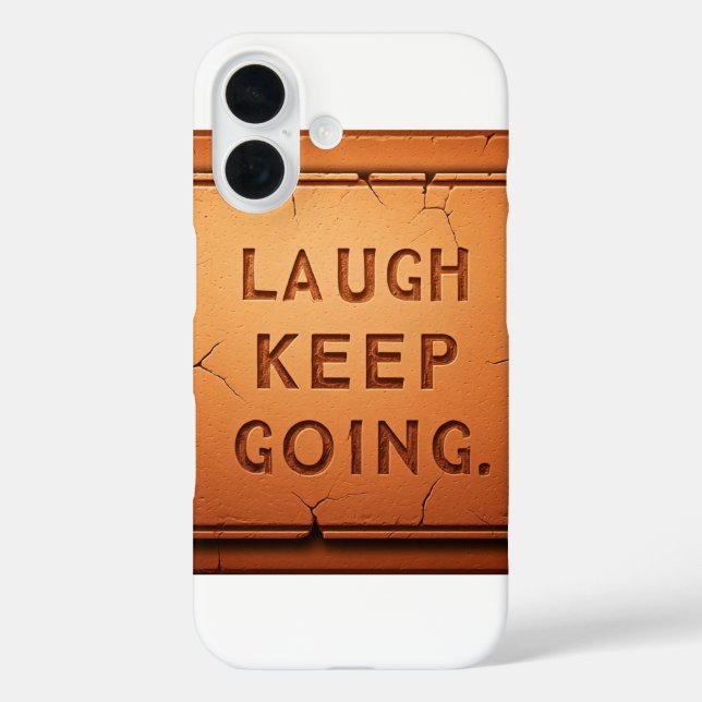 Laugh Keep Going  Case-Mate iPhone Case (Back)