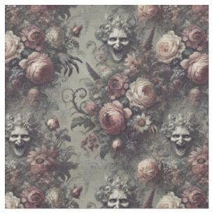 Laugh Lines – Gothic Classic Tile Fabric
