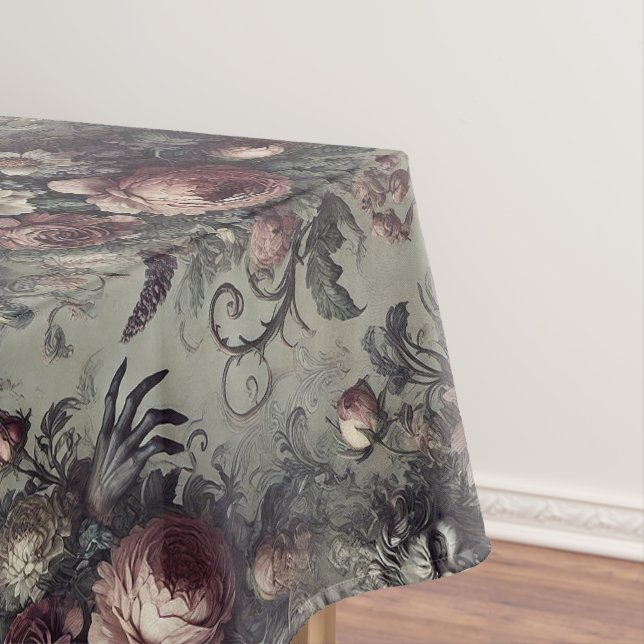 Laugh Lines – Gothic Large Print Tablecloth (In Situ)