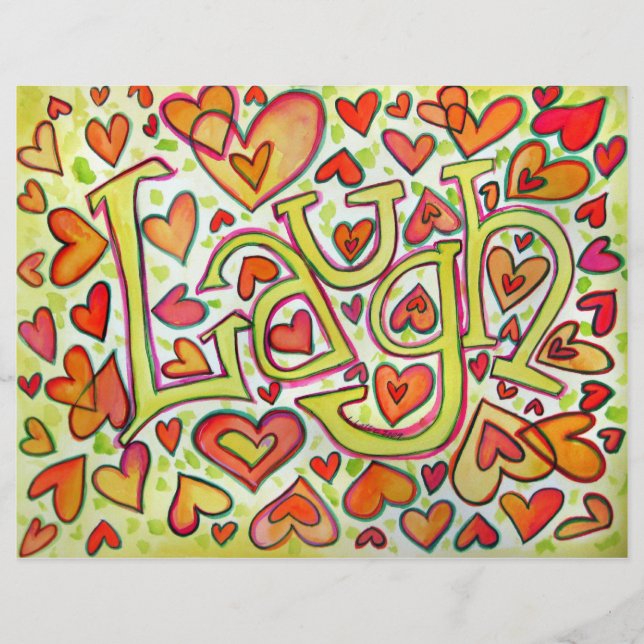 Laugh Mini Print Flyer (Front)