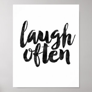Laugh Often Poster