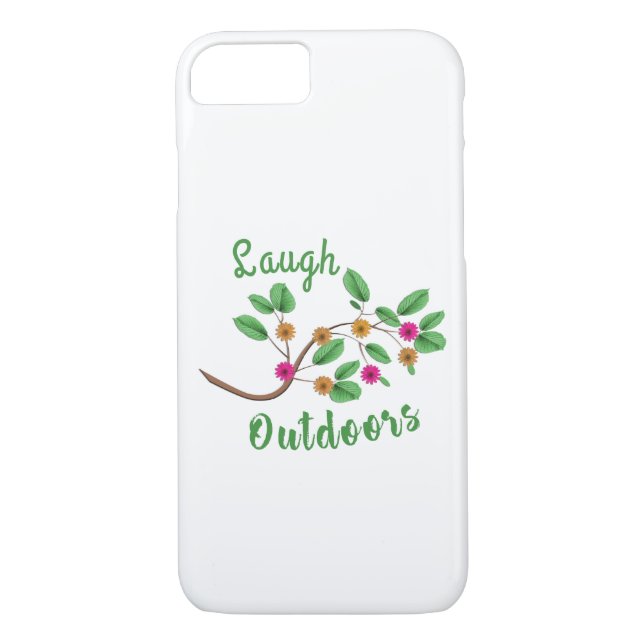 Laugh Outdoors Case-Mate iPhone Case (Back)