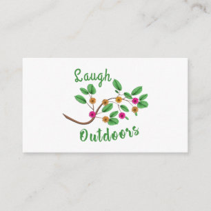 Laugh Outdoors Enclosure Card