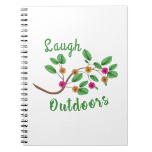 Laugh Outdoors Notebook
