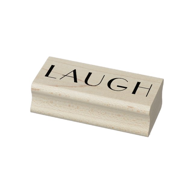 LAUGH RUBBER STAMP (Stamp)